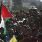 تشييع جثمان الشهيد أنس طه في بلدة قطنة