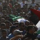 تشييع جثمان الشهيد أنس طه في بلدة قطنة