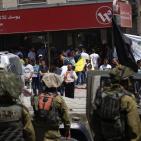 وقفة تضامنية مع الاسير محمد علان في حواره قرب نابلس