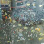 المئات يشاركون في مسيرة نصرة للأسير علان في الخليل