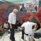 الخليل: خيمة اعتصام المكتب الحركي للمحامين تضامنا مع الأسير علان