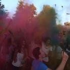 مهرجان حرب الالوان في رام الله