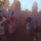 مهرجان حرب الالوان في رام الله