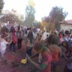 مهرجان حرب الالوان في رام الله