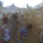 مهرجان حرب الالوان في رام الله