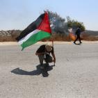 مواجهات في مسيرة النبي صالح الاسبوعية ضد مصادرة الاراضي