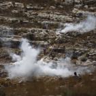 مواجهات في مسيرة النبي صالح الاسبوعية ضد مصادرة الاراضي