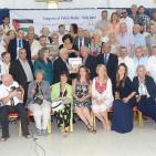 الرئيس محمود عباس اثناء مؤتمر الاعلاميين البولنديين