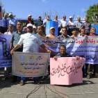 الأكبر منذ 67 عاما..  أكثر من 10 الاف موظف في الاونروا يحتجون على سياستها