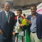 انجاز غير مسبوق..الياسيني يحصد المركز الثاني على العالم في التايكواندو