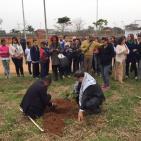 افتتاح حديقة اطفال فلسطين في مدينة تيرادنتيس البرازيلية