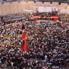 حفل تخريج جامعة القدس المفتوحة في نابلس