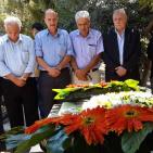 ممثلون عن الفصائل  يزورون ضريح الشهيدابو علي مصطفى في ذكرى  استشهادة