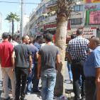 اضراب المركبات العمومية في الخليل