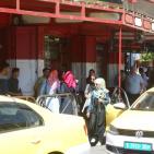 اضراب المركبات العمومية في الخليل