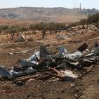 الاحتلال  يشرد  ثلاث اسربهدم مساكن وحظائر لعائلات بدوية شرق رام الله