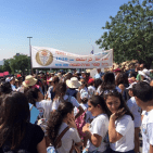 المدارس  الاهليه داخل 48  تتظاهر امام مكتب نتنياهو في القدس الغربية