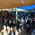 تشييع جثمان الشهيدة رهام دوابشة في بلدة دوما قرب نابلس