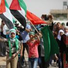 تشييع جثمان الشهيدة رهام دوابشة في بلدة دوما قرب نابلس