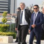 زيارة رئيس بلدية امستردام لمتحف محمود درويش بحضور موسى حديد رئيس بلدية رام الله وأعضاء المجلس