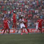 فلسطين تتعادل مع الامارات في مباراة اقيمت على ارضها