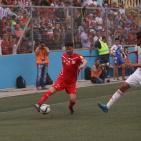 فلسطين تتعادل مع الامارات في مباراة اقيمت على ارضها