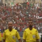 فلسطين تتعادل مع الامارات في مباراة اقيمت على ارضها