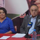 ابواحمد فؤاد في مؤتمر صحفي للجبهة الشعبيه في بيروت