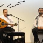 فرقة اصدقاء الشيخ امام تغني في متحف درويش  يافلسطينيه