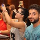 فرقة اصدقاء الشيخ امام تغني في متحف درويش  يافلسطينيه