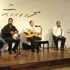 فرقة اصدقاء الشيخ امام تغني في متحف درويش  يافلسطينيه