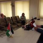 رئيس جامعة بيرزيت يعقد مؤتمرا صحفيا في الجامعة