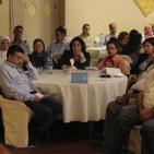 تأبين الصحفي الراحل عاطف سعد في مسرح سليم أفندي بنابلس