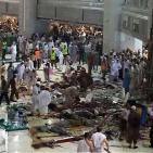 وفاة 62 حاجاً واصابة العشرات جراء سقوط رافعة في ساحة المسجد الحرام في مكة المكرمة