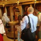 وفد اوكراني  يزور البلده القديمه في بير زيت يوم 14/9/2015