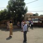 وفد اوكراني  يزور البلده القديمه في بير زيت يوم 14/9/2015