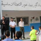 د. صيدم يزور عددا من المدارس في محيط رام الله