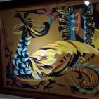 عرض غاليري زاوية في مدينة البيرة مجموعة من الاعمال الفنية القديمةوالنادرة للفنان التشكيلي الراحل ابراهيم سابا