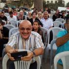 فرقة الهدف للدبكة  الشعبية و فرقة كنعان للتراث والفنون الشعبية في سوق الحرجة رام الله