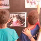 في ذكرى مذبحة صبرا وشاتيلا معرض صورٍ في مخيم بلاطة