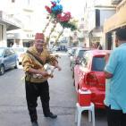 بالصور تجهيزات وأجواء العيد بمدينة نابلس اليوم