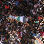 الشهيد أحمد خطاطبة ( 25 عاما ) في بلدة بيت فوريك