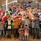 حفل عيد الأضحى للأطفال في بلدة قبلان جنوب شرق نابلس