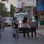 مواجهات في بلدة حزما بمدينة القدس المحتلة نصرة للأقصى