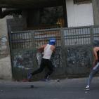 مواجهات في بلدة حزما بمدينة القدس المحتلة نصرة للأقصى