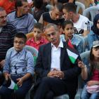 أجواء البث المباشر لخطاب الرئيس محمود عباس في نابلس