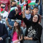 أجواء البث المباشر لخطاب الرئيس محمود عباس في نابلس