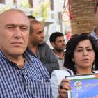 وقفة تضامنية في نابلس مع الأسرى المضربين عن الطعام في سجون الاحتلال