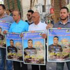 وقفة تضامنية في نابلس مع الأسرى المضربين عن الطعام في سجون الاحتلال