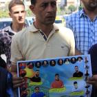 وقفة تضامنية في نابلس مع الأسرى المضربين عن الطعام في سجون الاحتلال